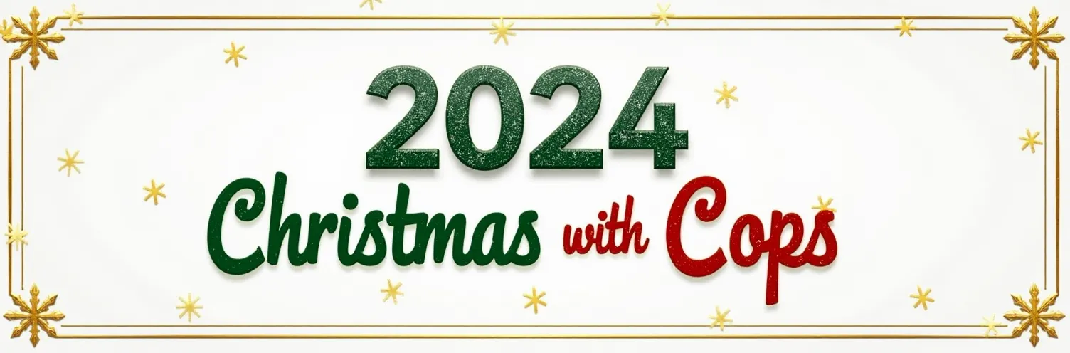 2024 Christmas with Cops Banner